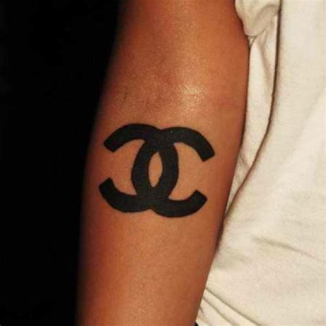 chanel tattoo sticker|Chanel Tattoo .